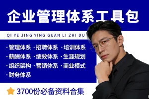 企业管理制度体系全套执行落地工具包